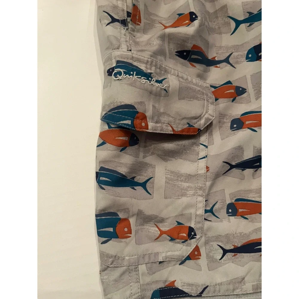 Quicksilver Waterman Collection Swim Shorts Trunks Size‎ Medium 7